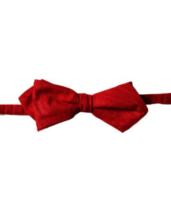 Noeud Papillon Wax Rouge Uni