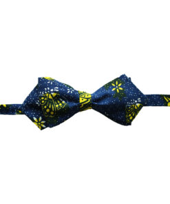 Noeud Papillon Wax Bleu Jaune