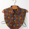 Col plastron amovible en wax