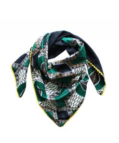 Le Noeud Kipé - Accessoires Wax Tissu africain - Cheche Café Baoulé