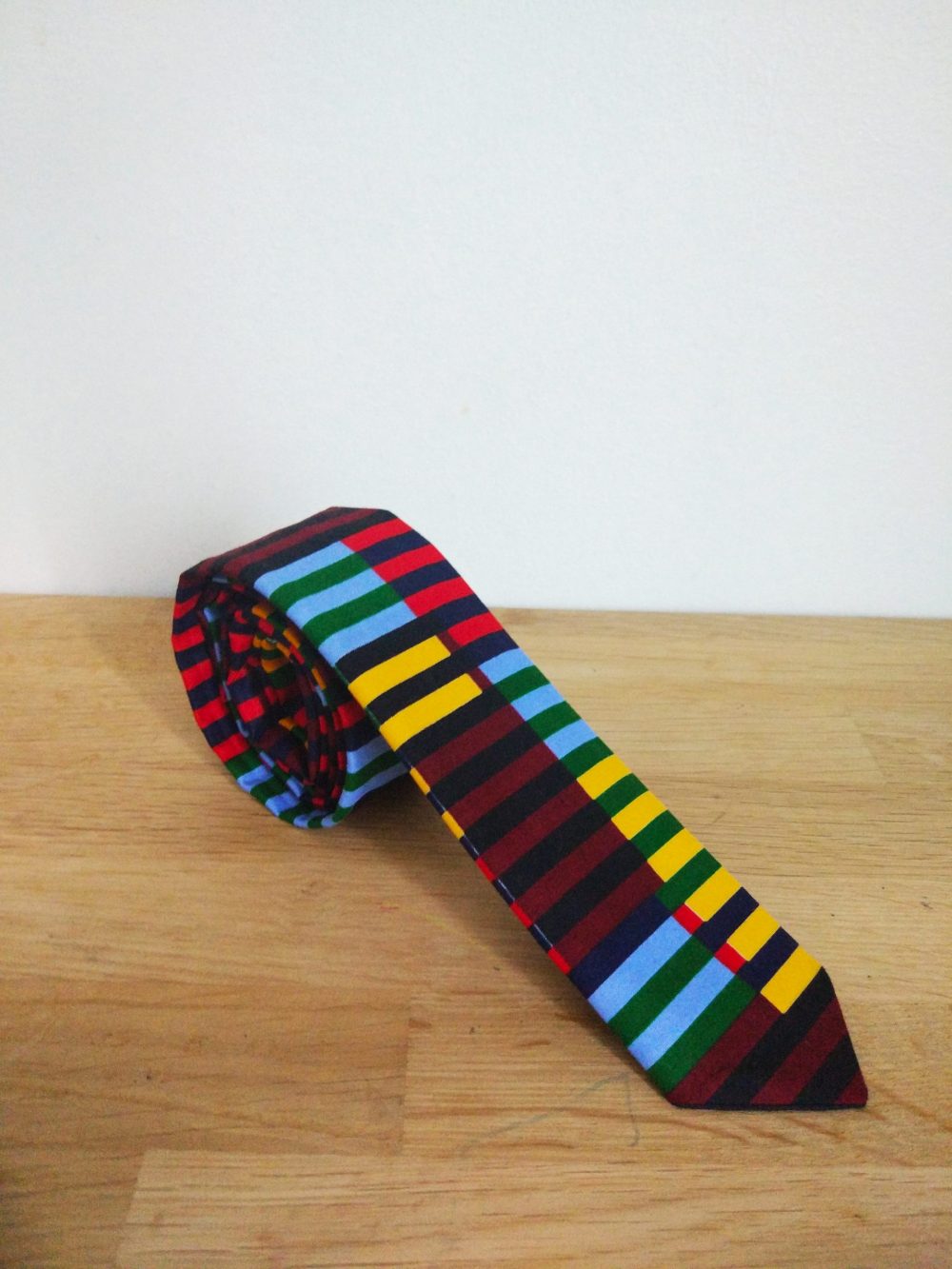 Le Noeud Kipé - Accessoires Wax Tissu africain - Cravate Ashanti