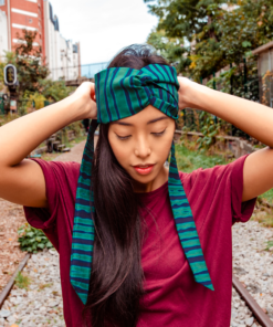 Alternative view of Bandeau Croisé à nouer - Kôkô Dunda