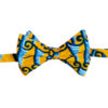 Noeud papillon en wax pour homme jaune