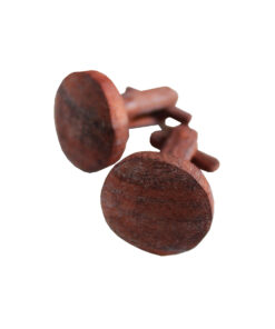 Bouton de manchette en bois exotique du Congo – Image 10