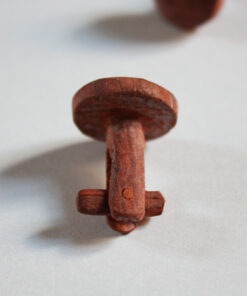 Bouton de manchette en bois exotique du Congo – Image 11