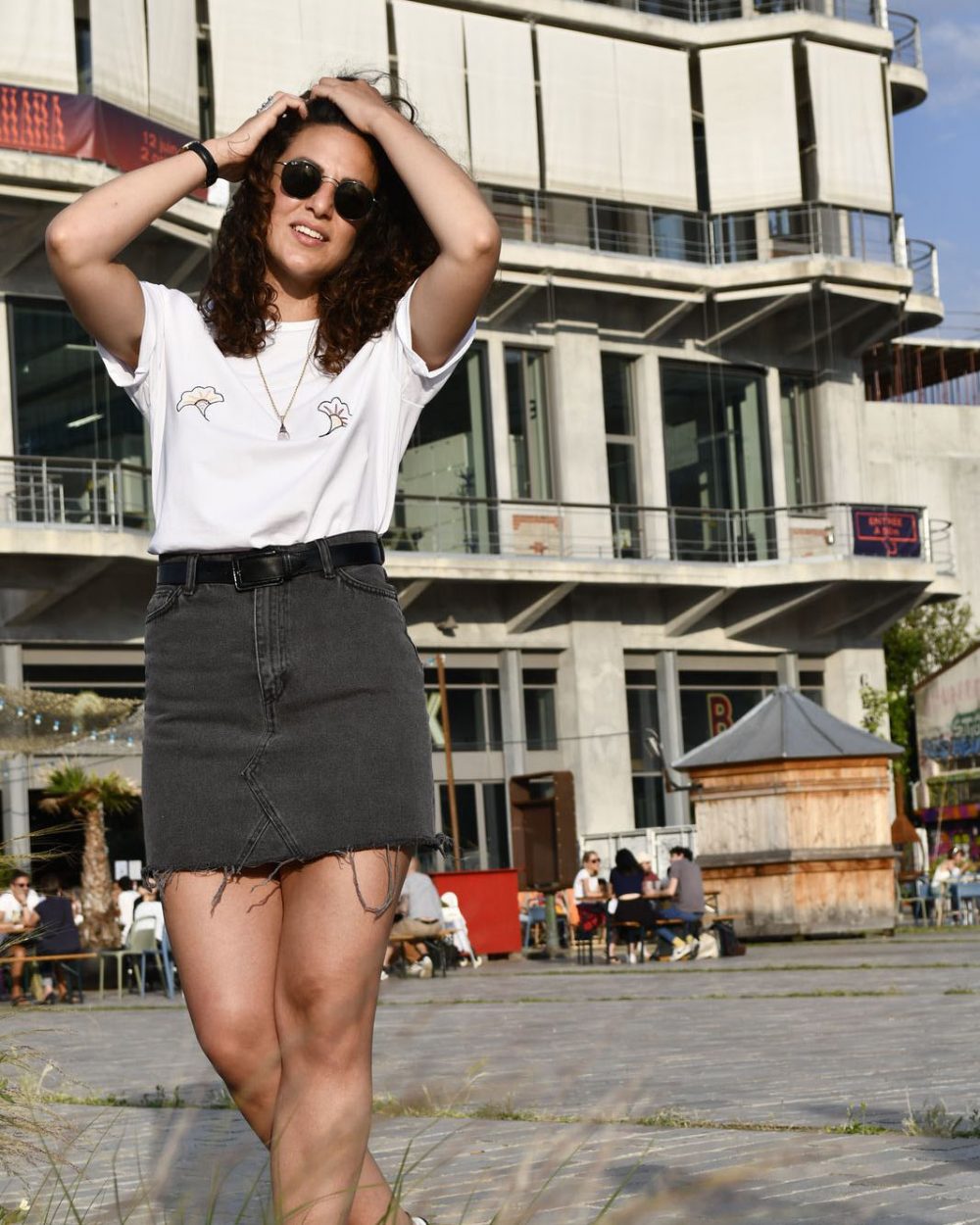 T-shirt brodé - Collab Le fil de So