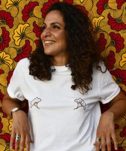 T-shirt brodé - Collab Le fil de So