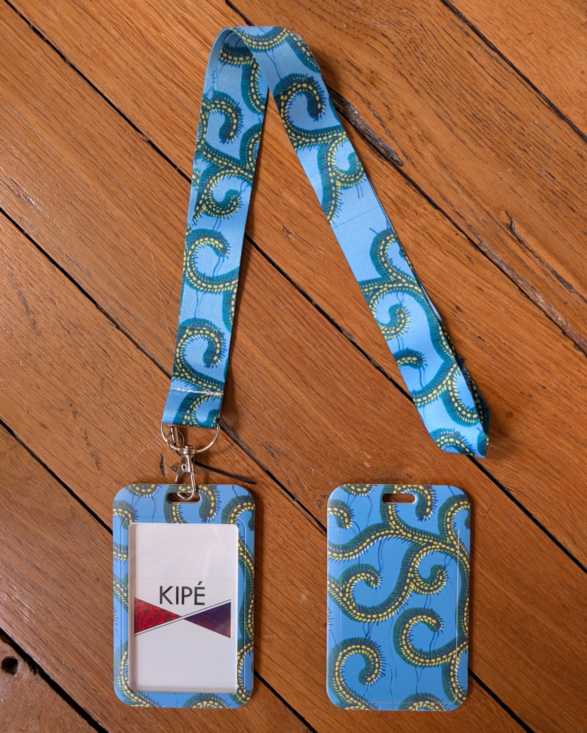 Porte-carte avec cordon - Motif Wax