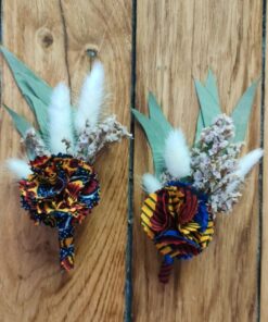Boutonnière Fleurs Séchées Wax – Image 5